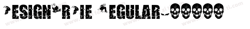 DesignOrDie Regular字体转换